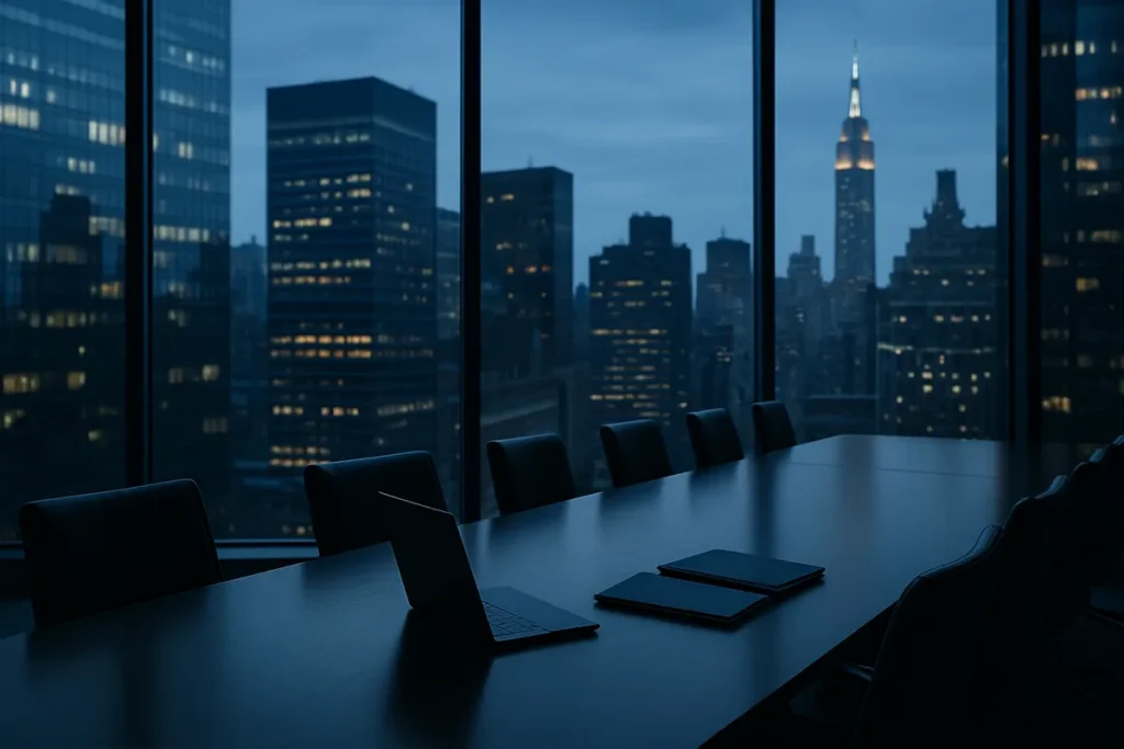 New York trade secret misappropriation lawsuit - Manhattan corporate boardroom