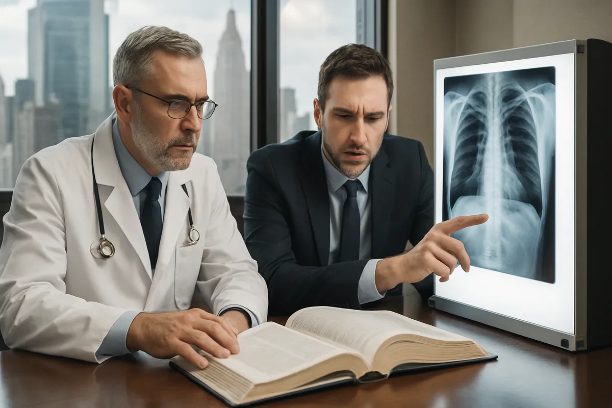 Reviewing whether a New York medical malpractice case meets its four required elements