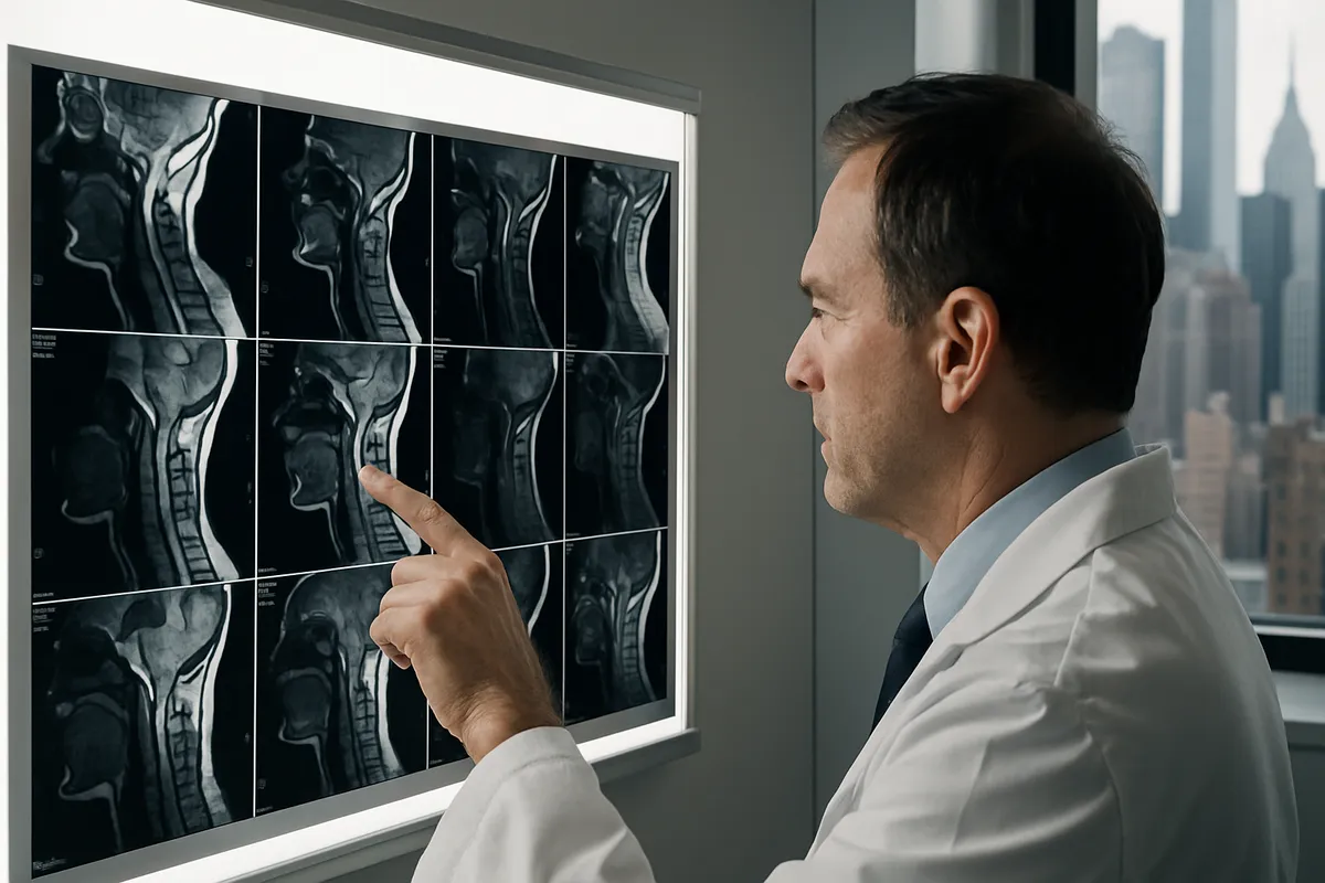 Spine and neck MRI used to diagnose delayed injuries after a New York crash