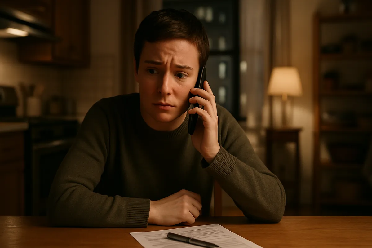 Crash victim carefully managing what to say to an insurance adjuster in New York